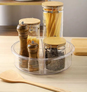 Lazy Susan (with dividers)